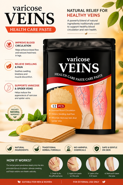 Varicose Veins Relief Patches (Pack of 30)